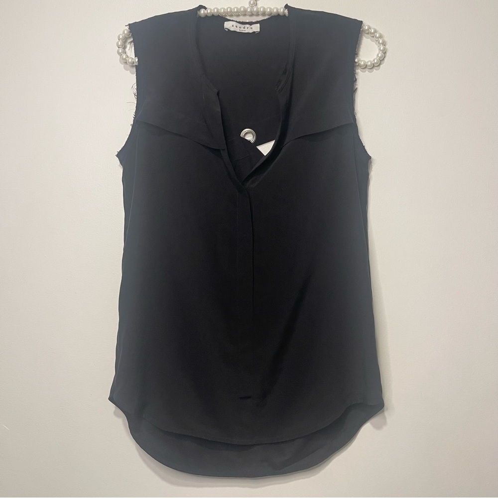 Sandro Silk Blouse